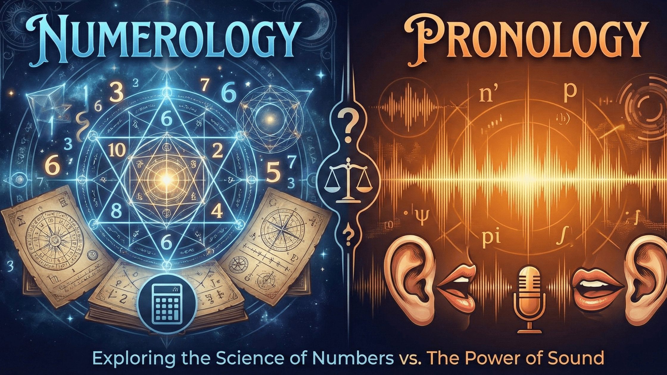 Difference Between Numerology and Pronology