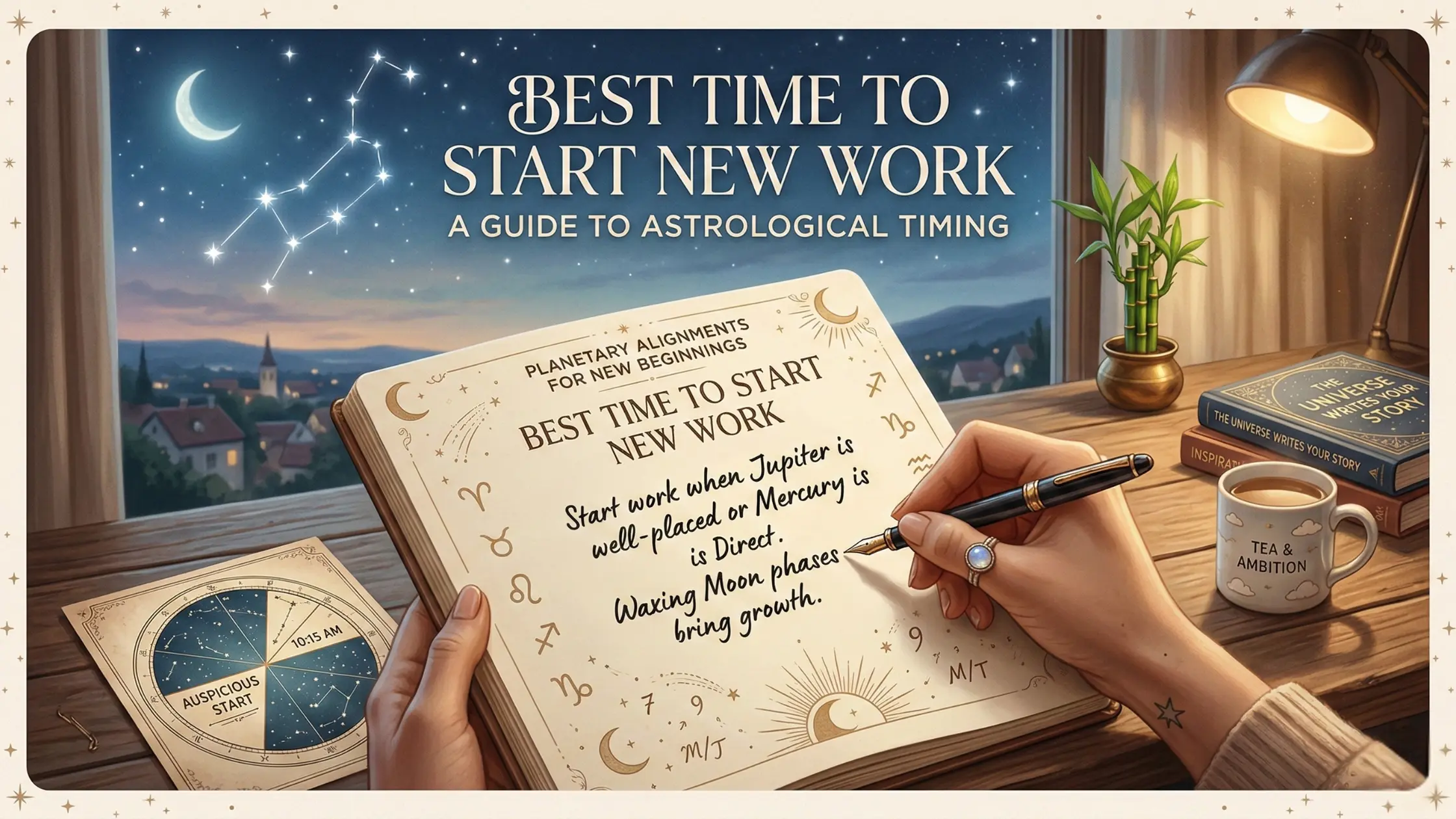 Best Time to Start New Work: 9 Powerful Astrological Secrets for Success